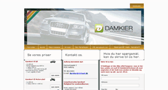 Desktop Screenshot of damkiers.dk